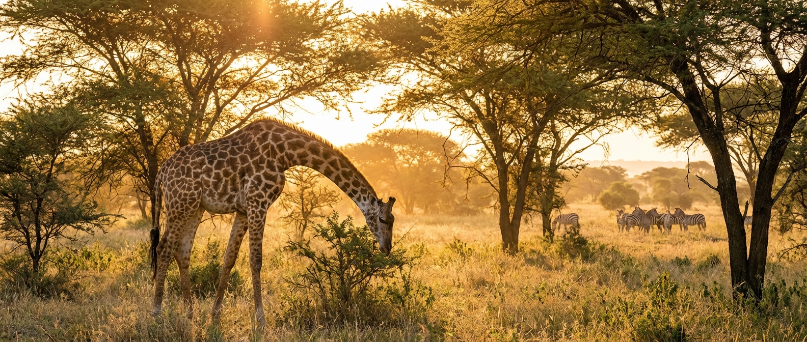 Család együtt étkezik zsiráf tematikus, gyerekbarát étteremben
